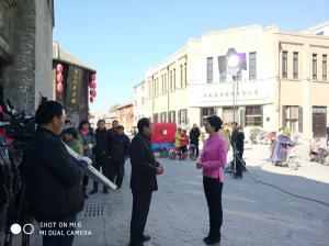 張存有受邀中央電視臺(tái)拍攝百年老店鋪、讓大家記住鄉(xiāng)愁